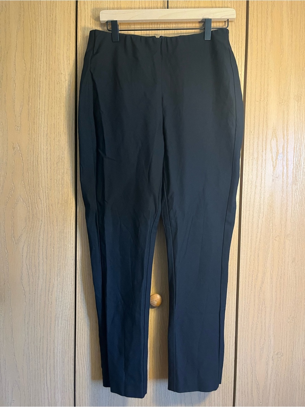 10 Crosby Derek Lam Black rear zip tapered dress pants size 8